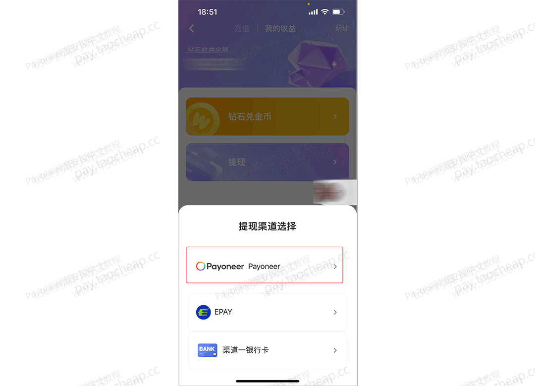 Wefun打赏如何绑定Payoneer提现？完整流程 + 注意事项 Payoneer教程 第2张